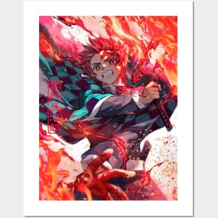 Tanjiro Kamado Posters and Art